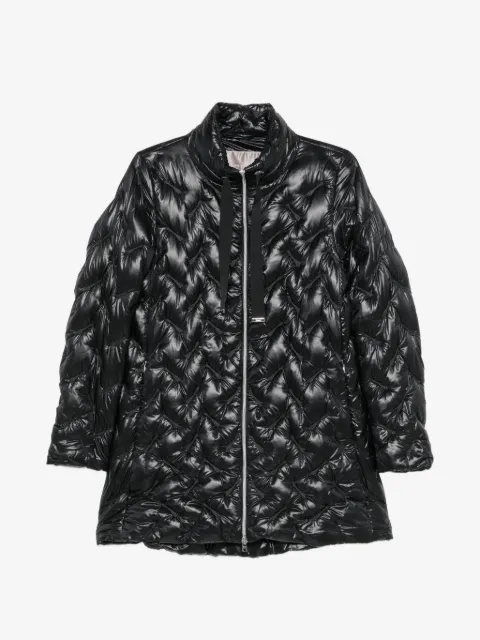 Herno quilted high-neck coat