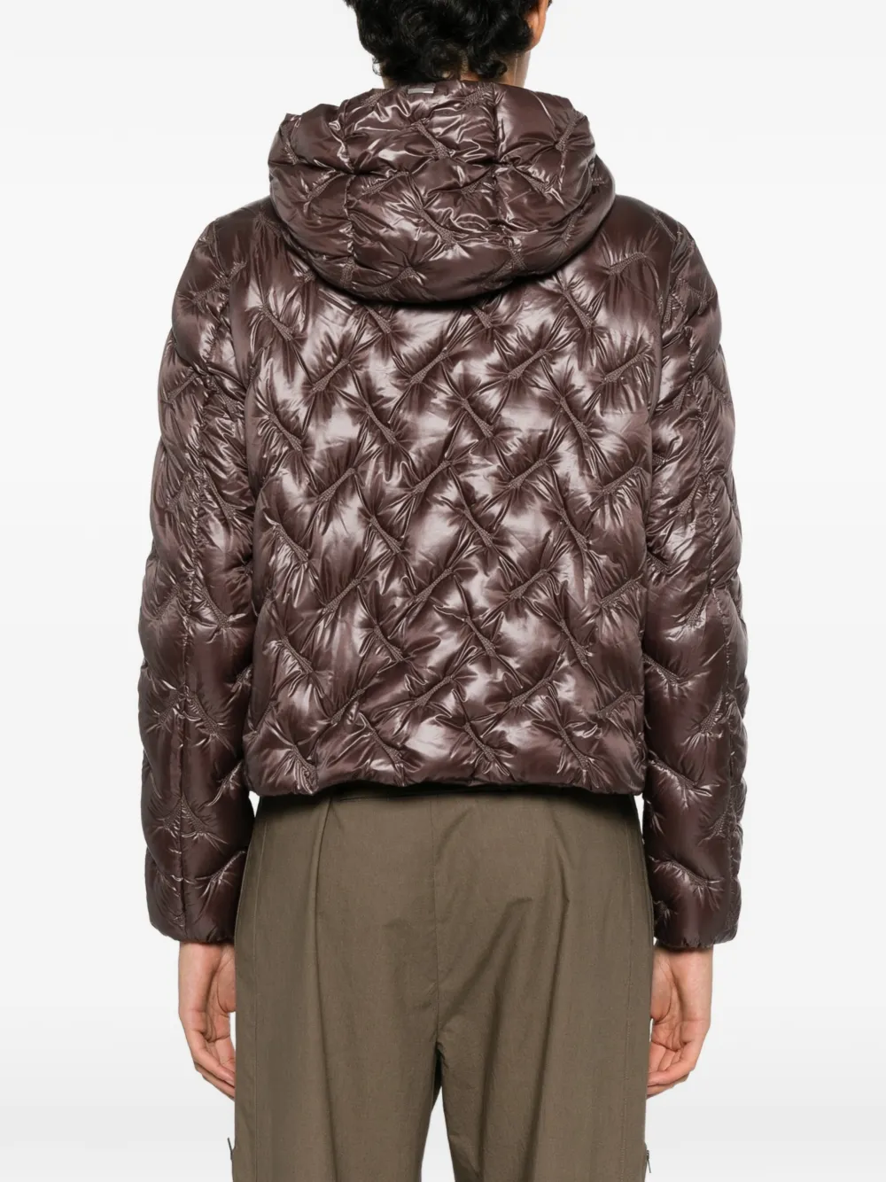 Herno Resort donsjack met capuchon Bruin