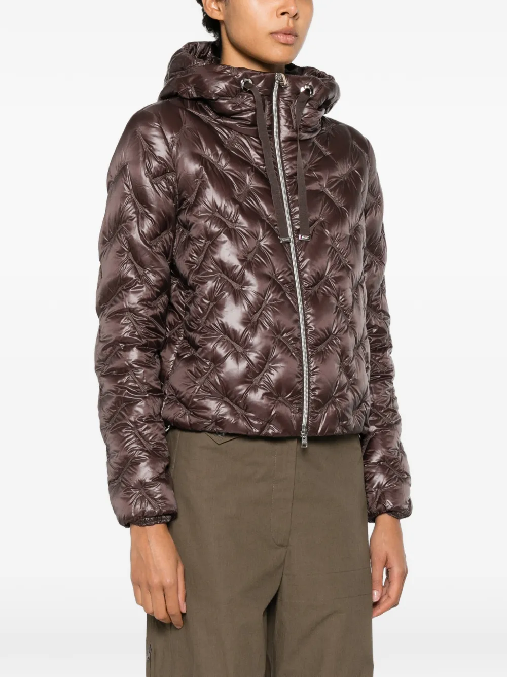 Herno Resort donsjack met capuchon Bruin