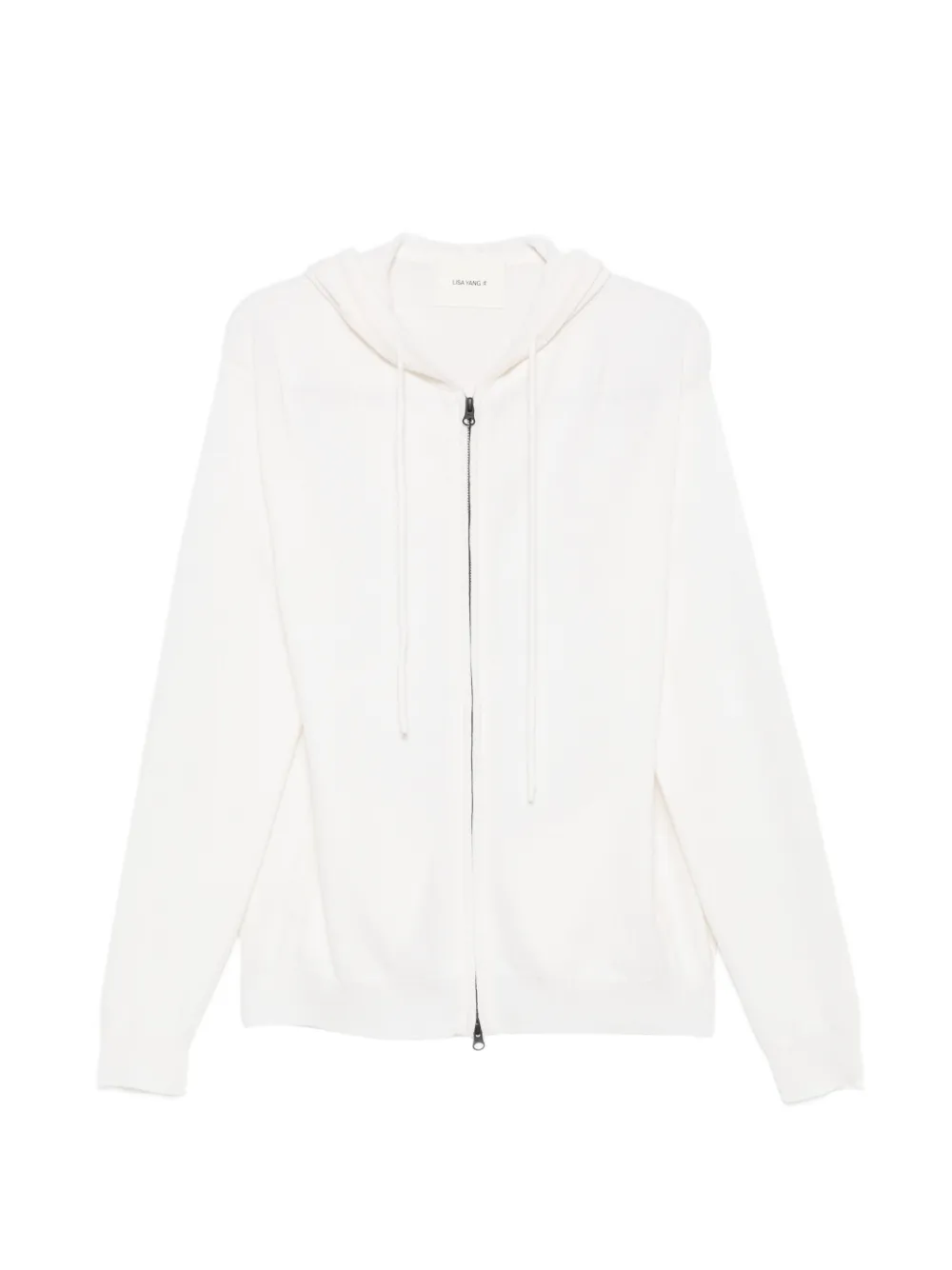 Lisa Yang Emerson zip-fastening hoodie - Toni neutri