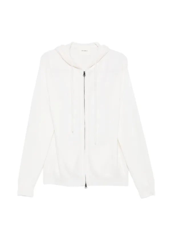 Lisa Yang Emerson Zip-fastening Hoodie in Neutrals