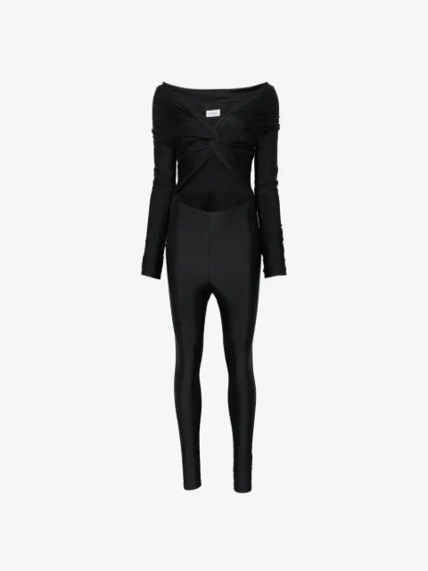 THE ANDAMANE jersey con detalle retorcido