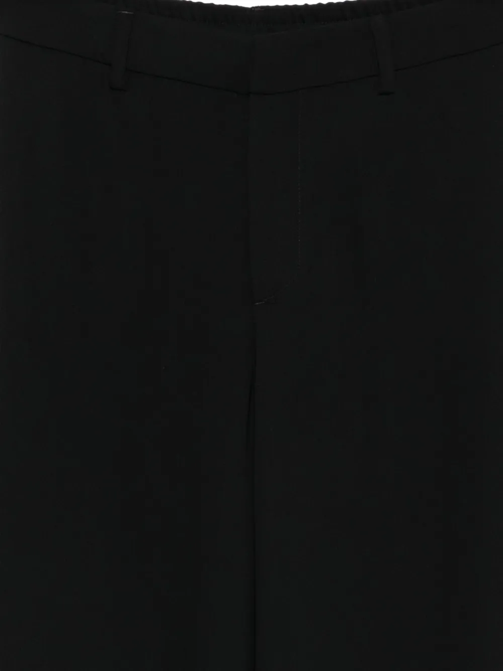 PT Torino elasticated-waist wide-leg trousers Zwart