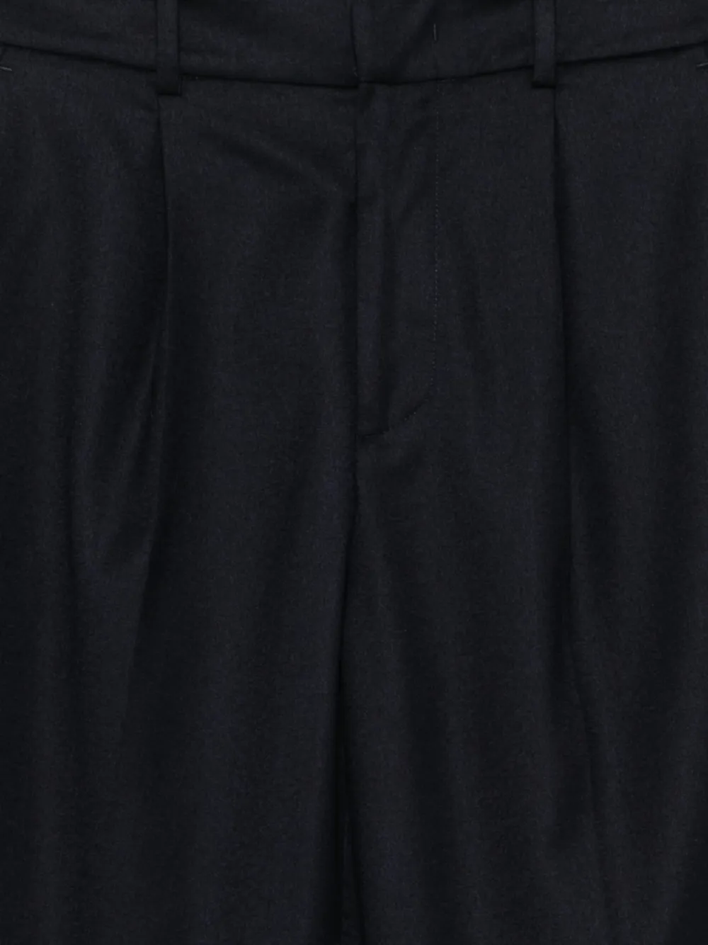 PT Torino pleated tapered trousers Blauw