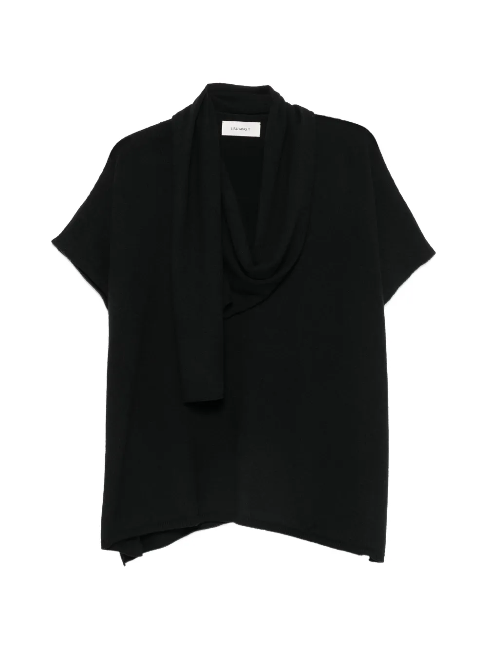 Lisa Yang Maglione Jordana con foulard - Nero