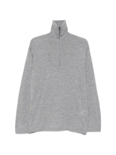Lisa Yang quarter-zip long-sleeve sweater