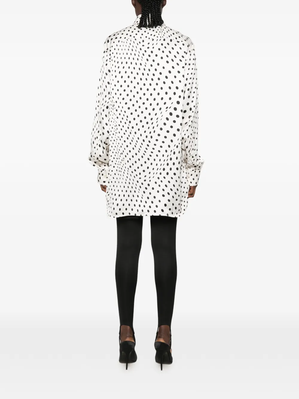 Stella McCartney blouse met stippen Wit
