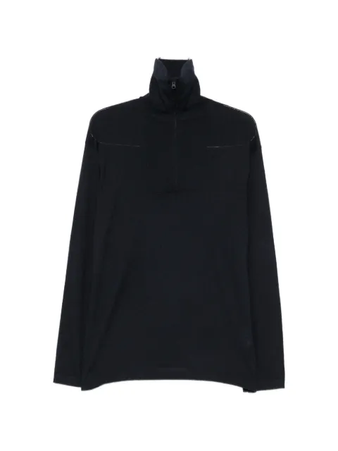 Lisa Yang quarter-zip long-sleeve sweater