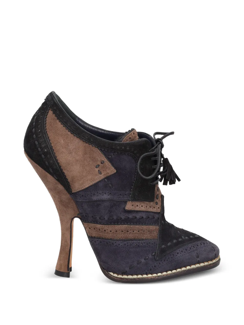 Christian Dior Pre-Owned tassel brogue pumps - Blue