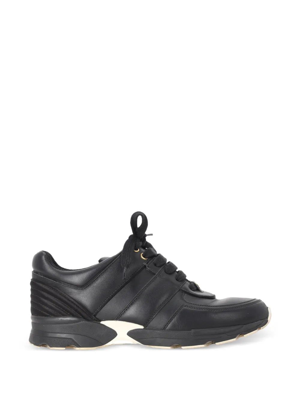CHANEL Pre-Owned CC low-top sneakers - Black