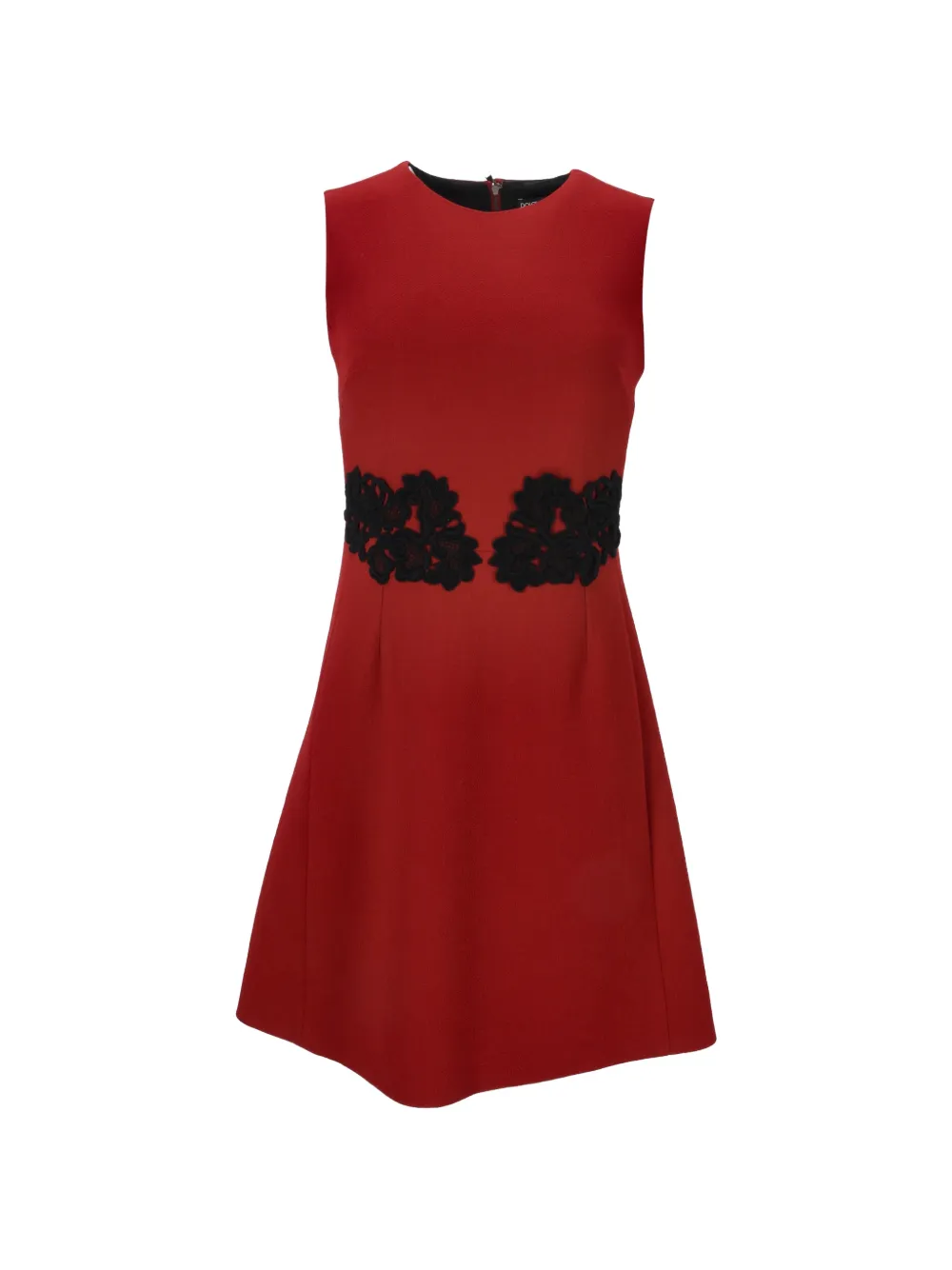 Dolce & Gabbana Pre-Owned A-line sleeveless mini dress - Rosso