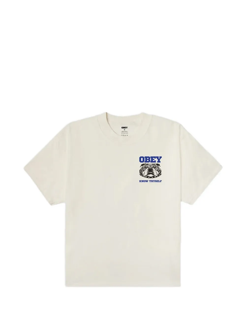 Obey Know Thyself graphic-print T-shirt - Toni neutri