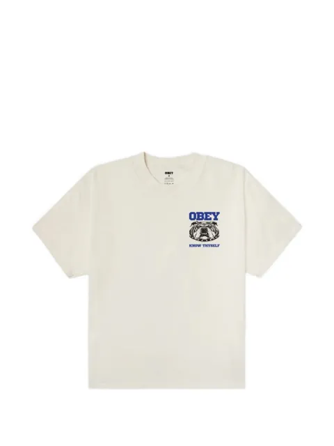 Obey Know Thyself graphic-print T-shirt