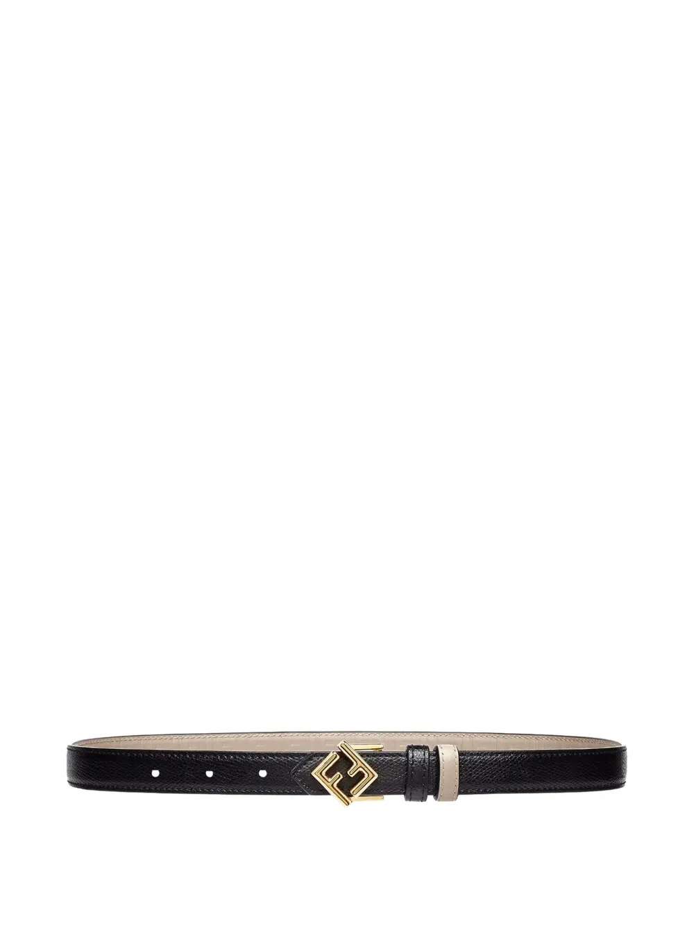 FENDI FF buckle reversible belt - Nero