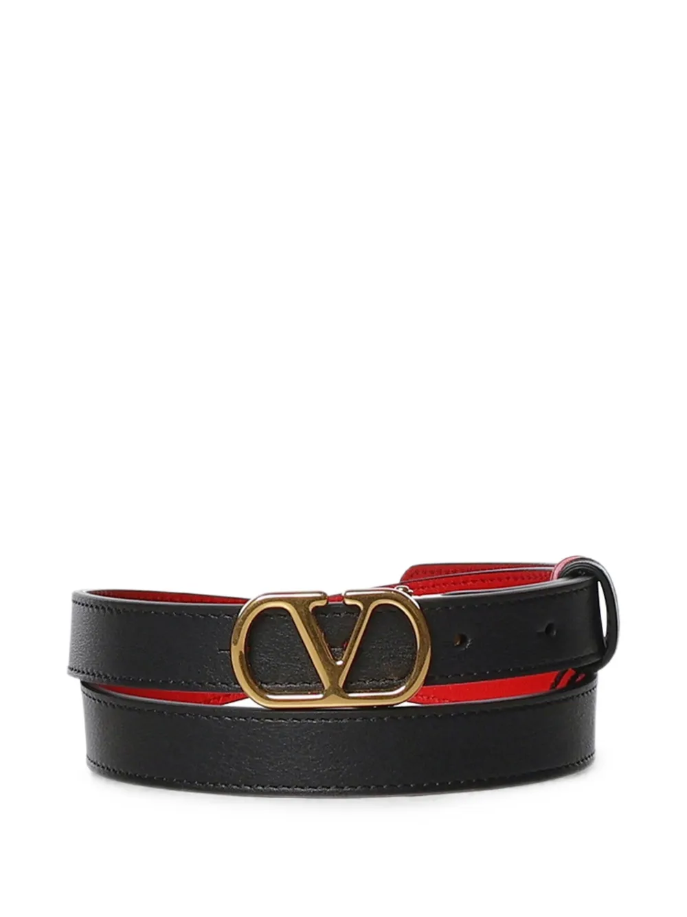 Valentino Garavani VLogo Signature reversible belt - Nero