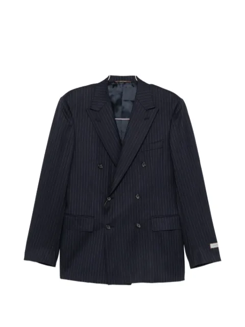 Canali pinstripe double-breasted suit