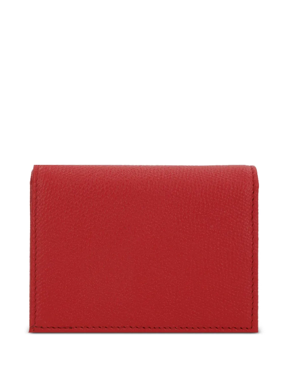 Valentino Garavani VLogo leren portemonnee Rood
