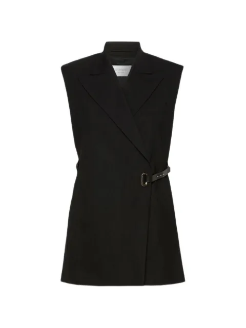 Sportmax belted sleeveless blazer