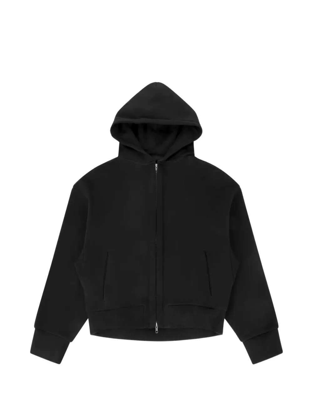 ENTIRE STUDIOS zip-up hoodie - Nero