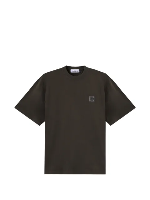 Stone Island playera con parche del logo