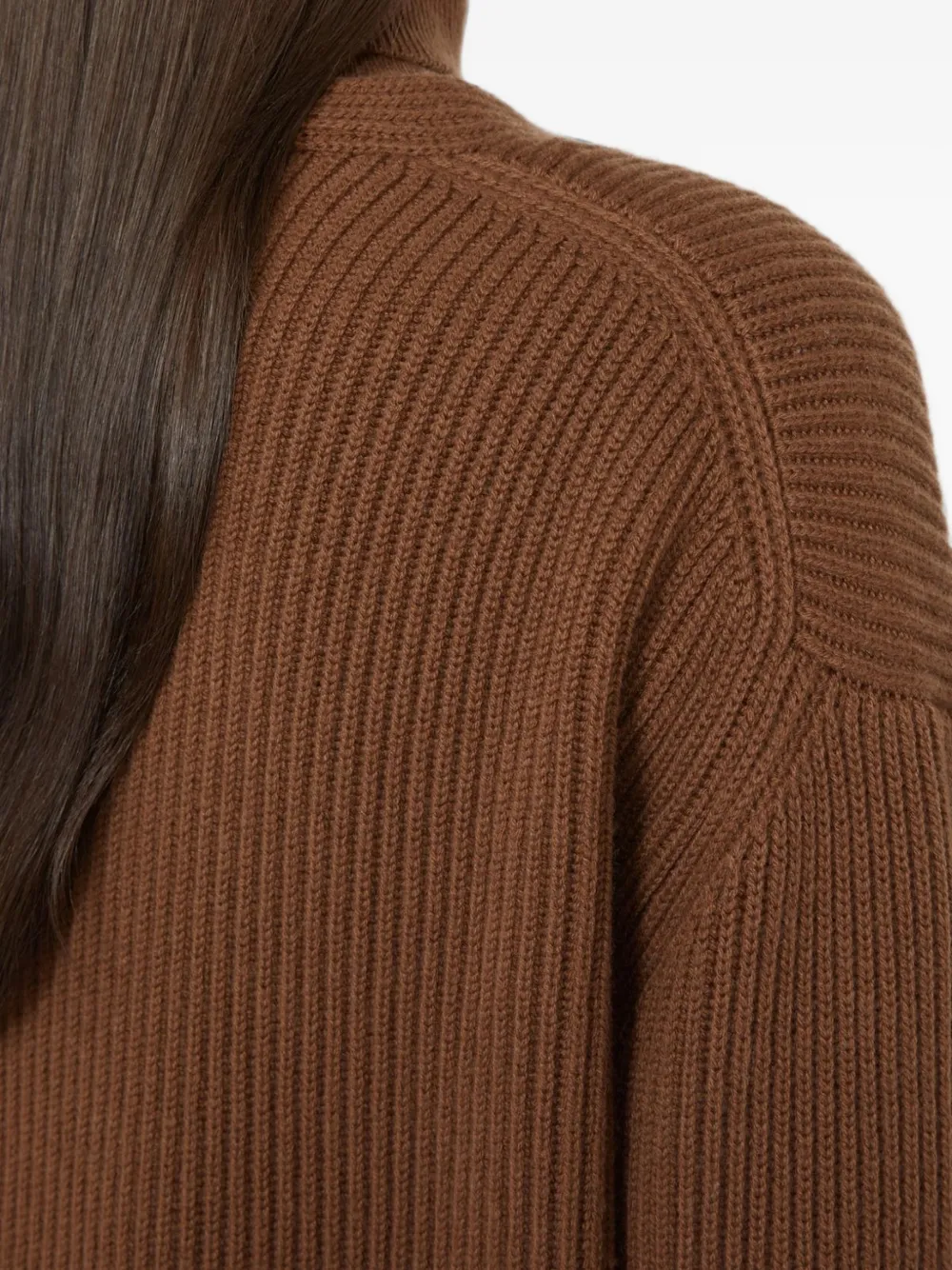 Max Mara Kasjmier vest Bruin