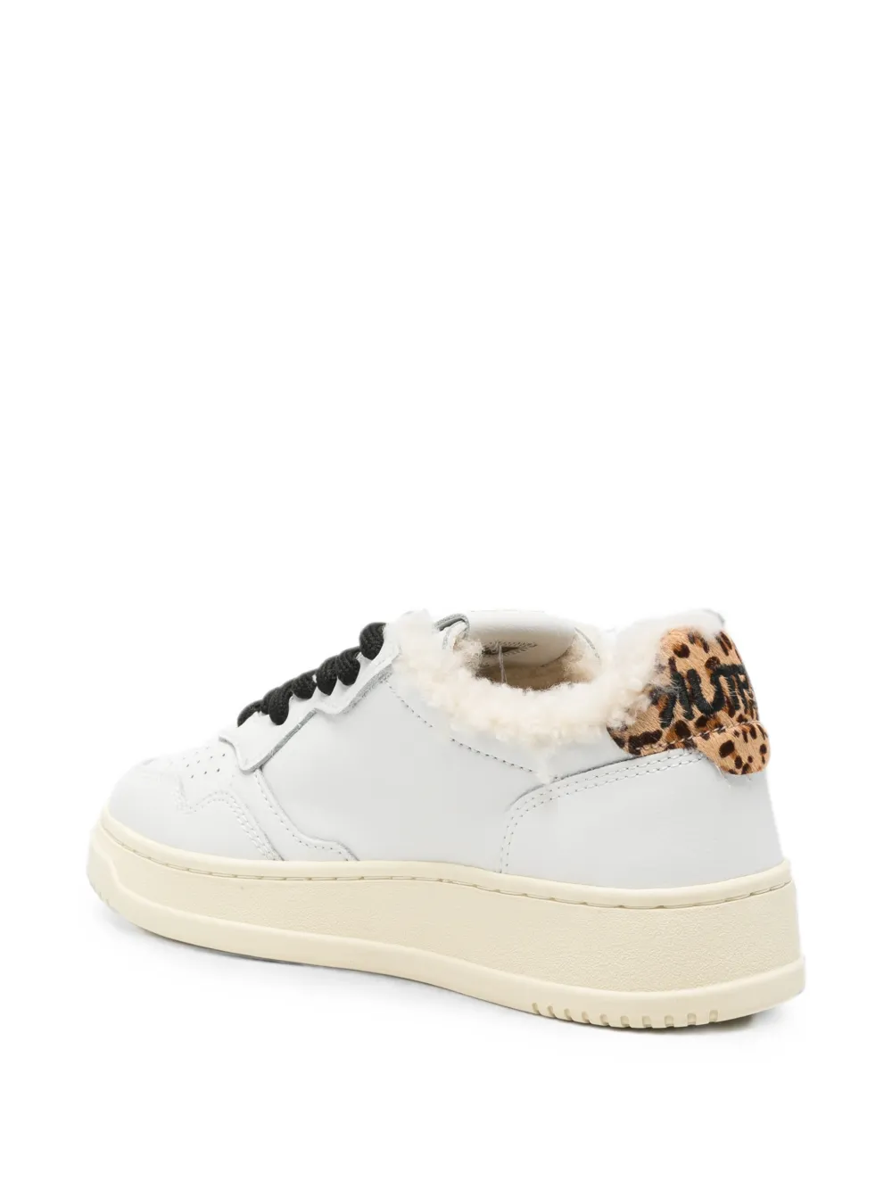 Autry Medalist leopard-print sneakers Wit