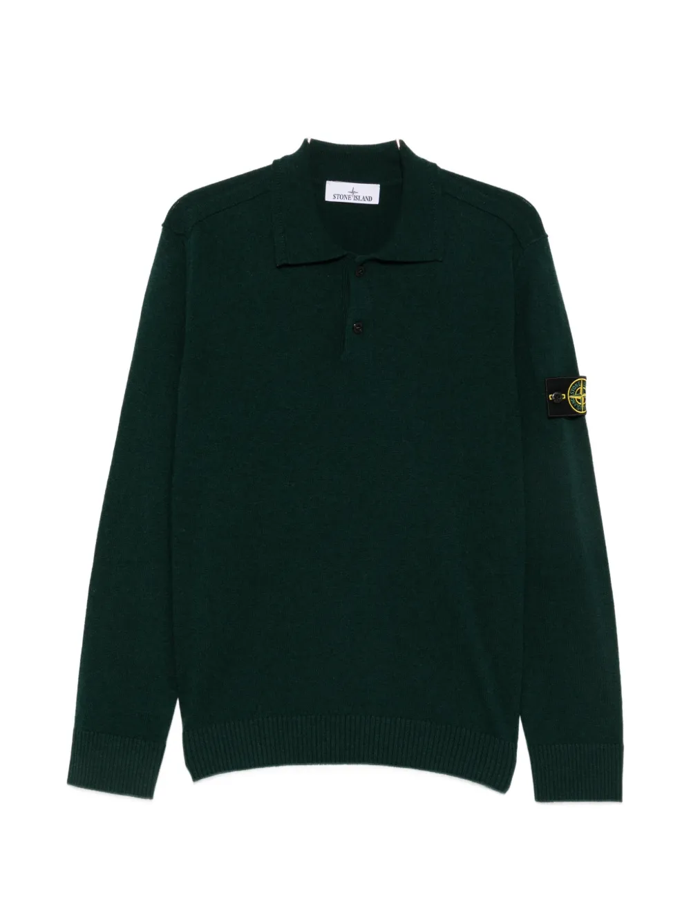 Stone Island Compass-patch sweater - Grün