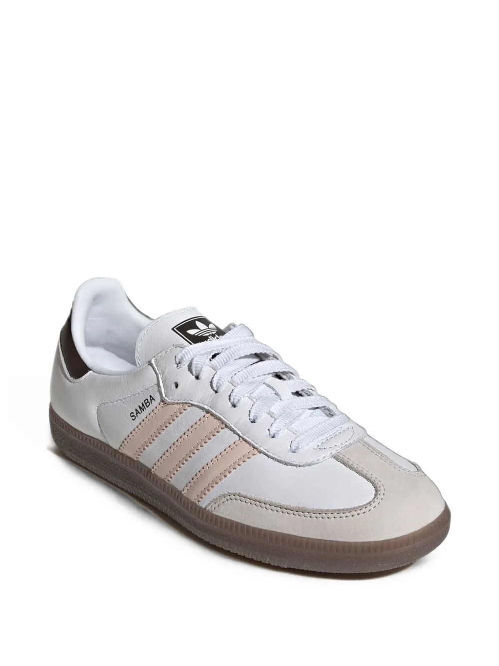 adidas Samba leather low-top sneakers Wit