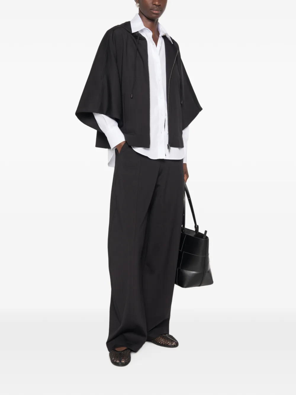 Max Mara Trainingsbroek met trekkoordtaille Zwart