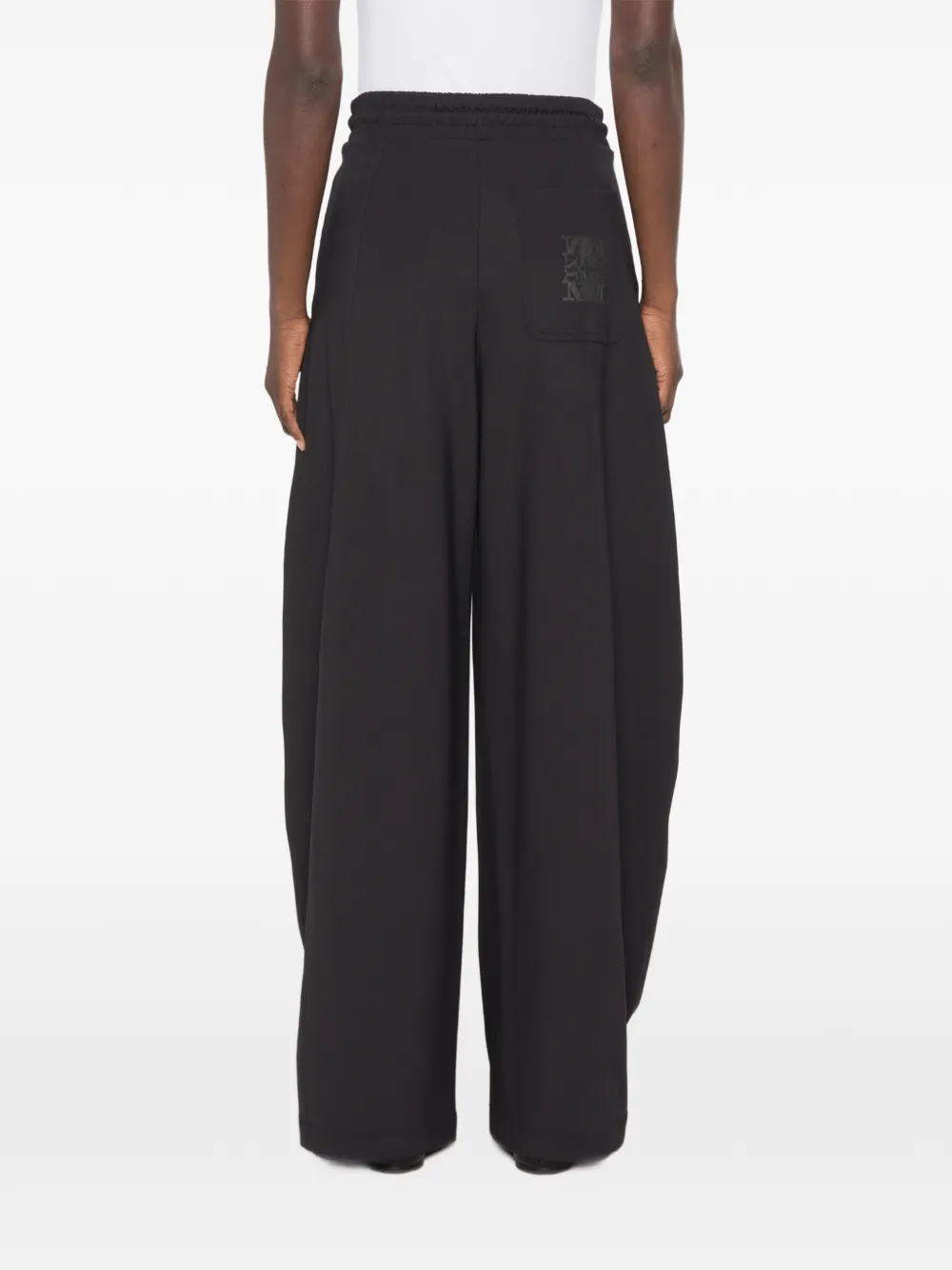 Max Mara Trainingsbroek met trekkoordtaille Zwart