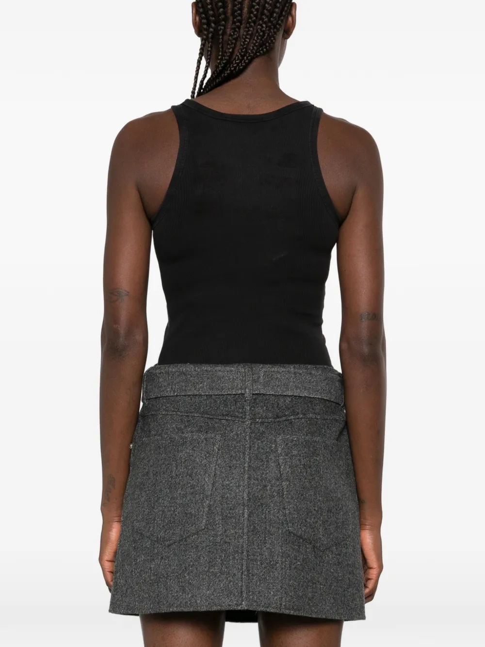 Sportmax Paraggi belted mini skirt Grijs