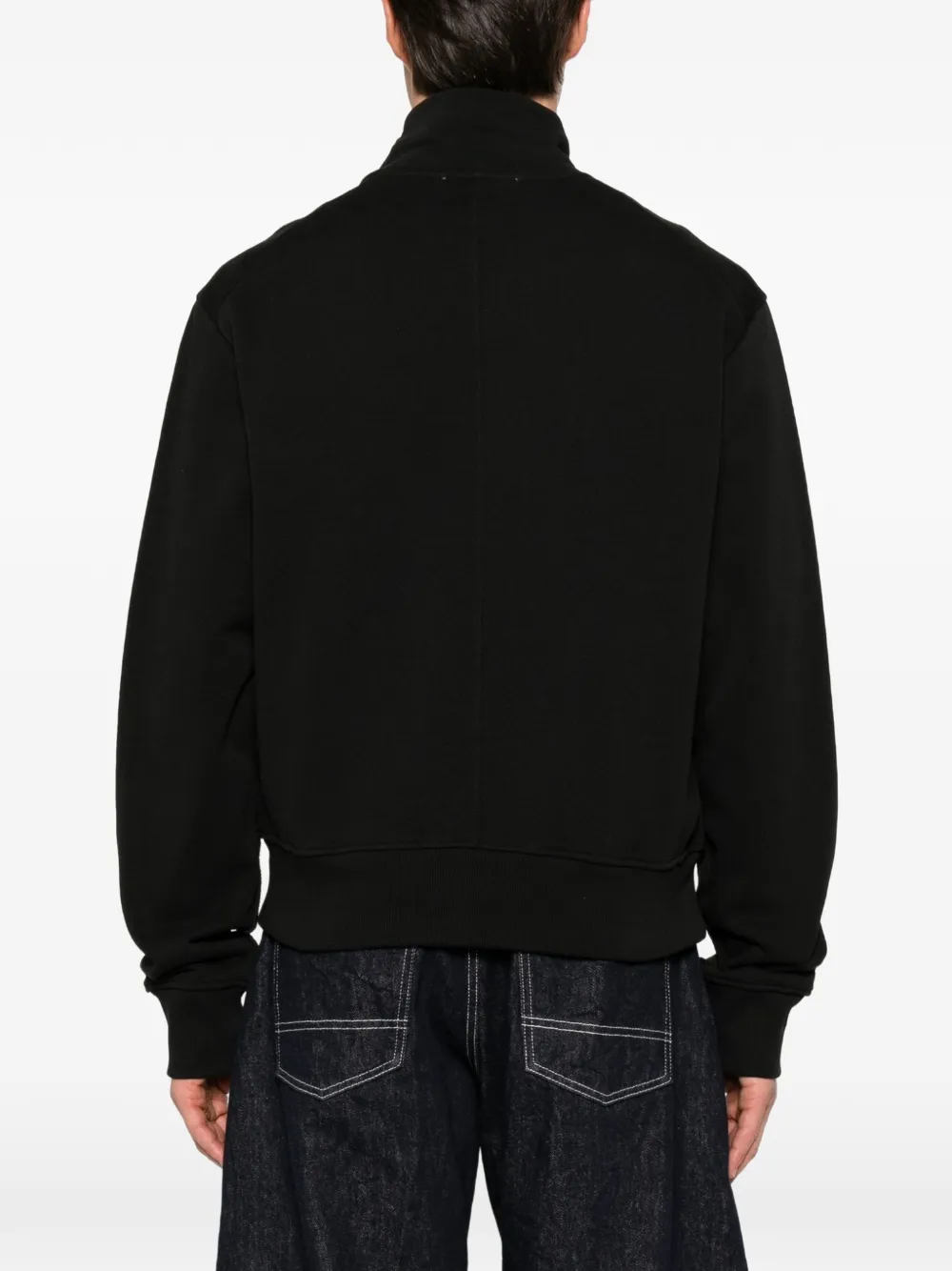 ENTIRE STUDIOS Sweater met rits Zwart