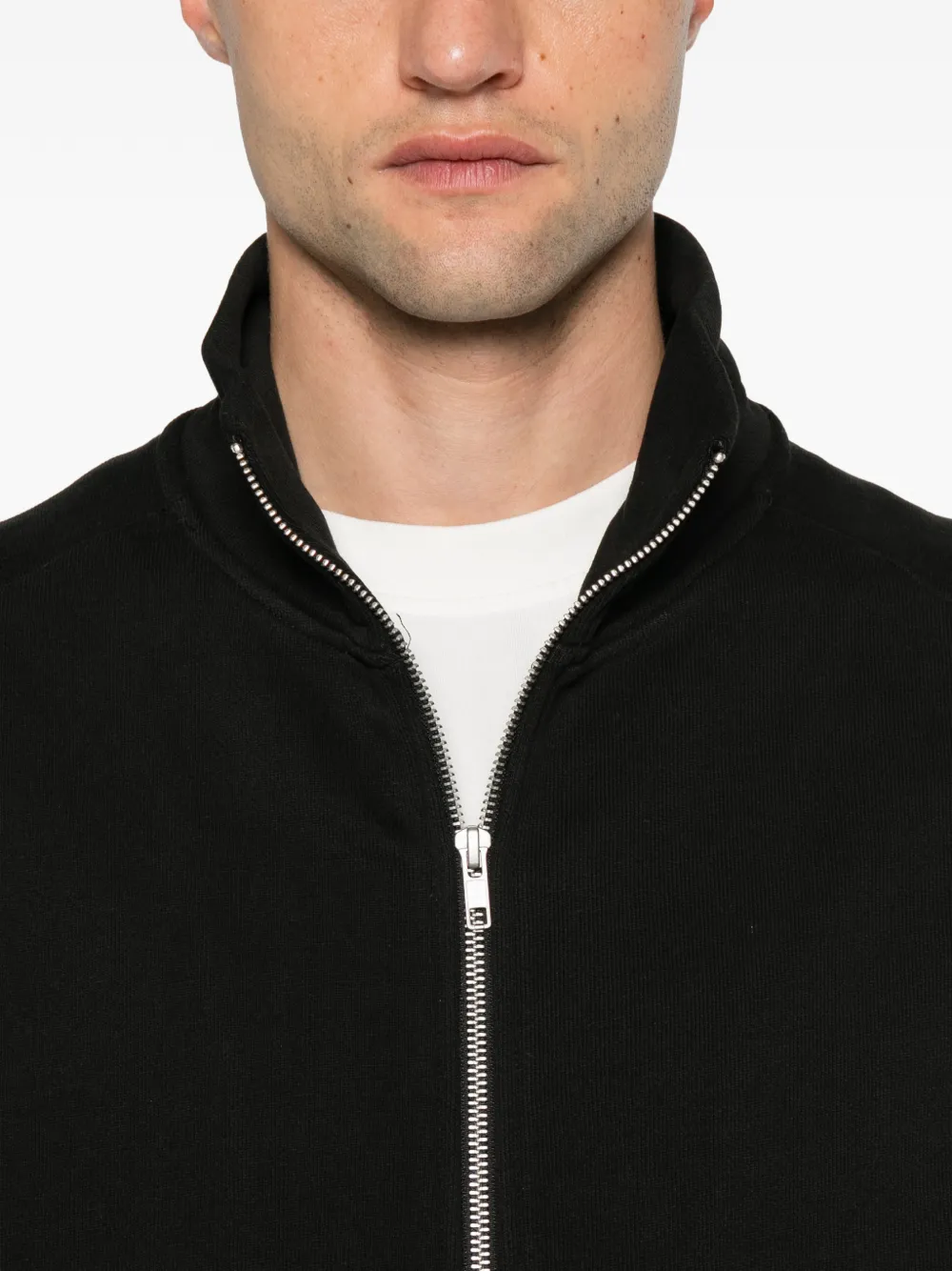 ENTIRE STUDIOS Sweater met rits Zwart