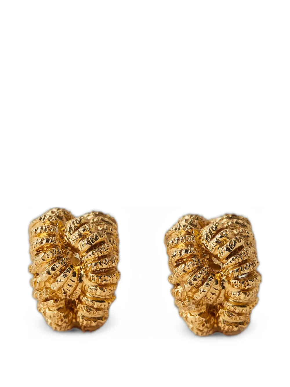 Paola Sighinolfi Talisman Knot earrings - Gold