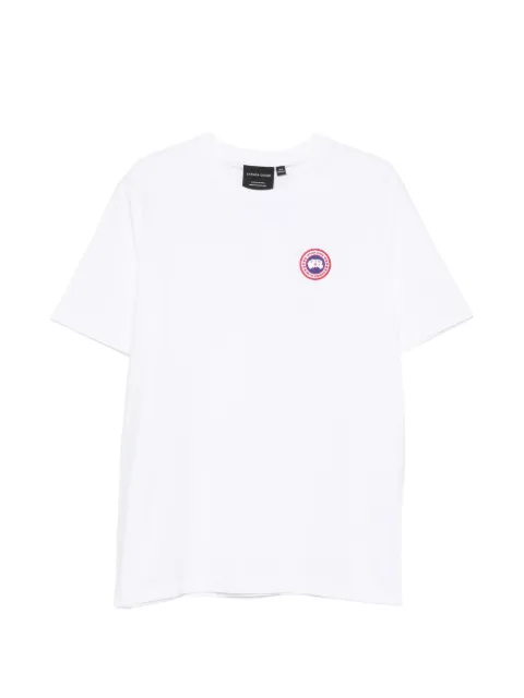 Canada Goose logo-patch T-shirt