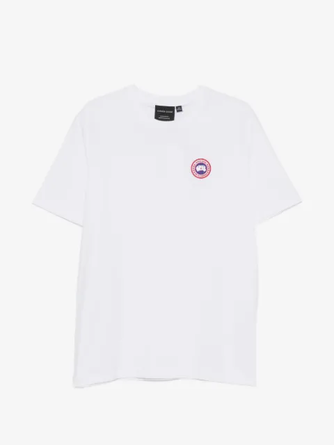 Canada Goose logo-patch T-shirt