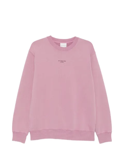 Drôle De Monsieur slogan-print sweatshirt