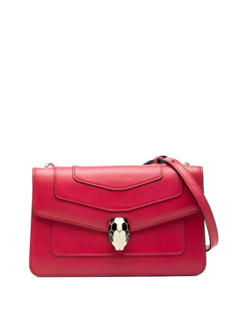 Bvlgari Pre-Owned 2010-2026 Leather Serpenti Forever crossbody bag
