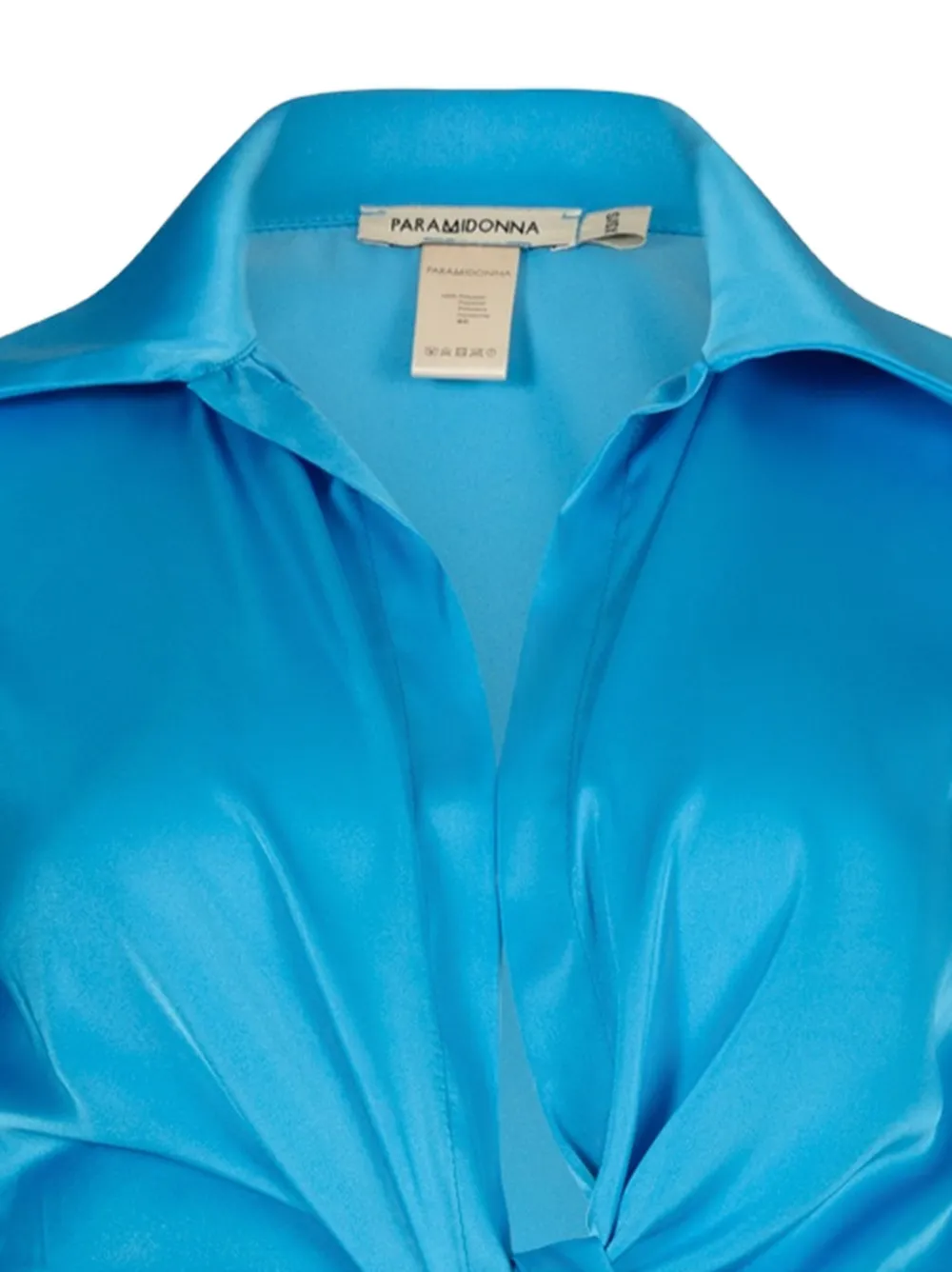  Paramidonna Camisa Corta Pearl - Azul 