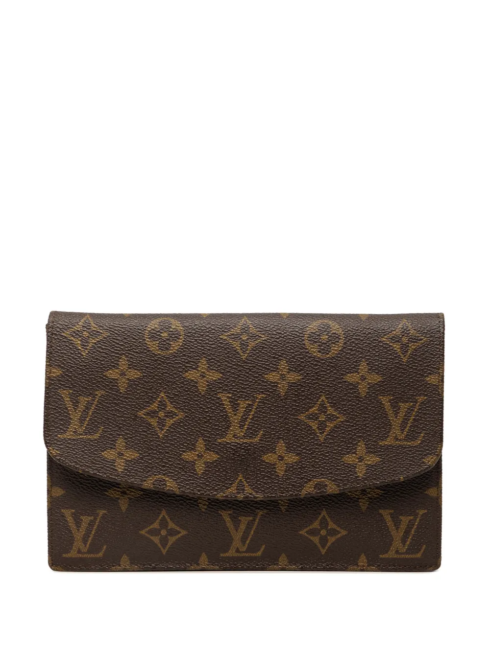 Louis Vuitton Pre-Owned 1990 Monogram Pochette Rabat 20 clutch bag - Marrone