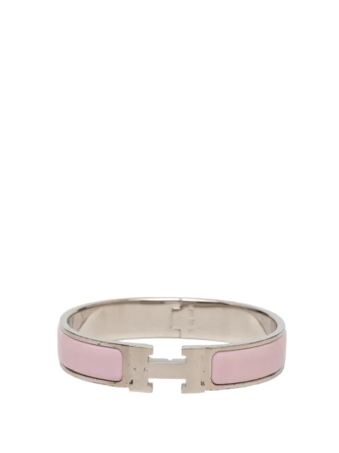 Hermès Pre-Owned 2000-2026 Narrow Enamel Clic H Bracelet PM costume bracelet