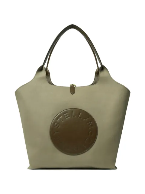 Stella McCartney Logo-patch tote bag