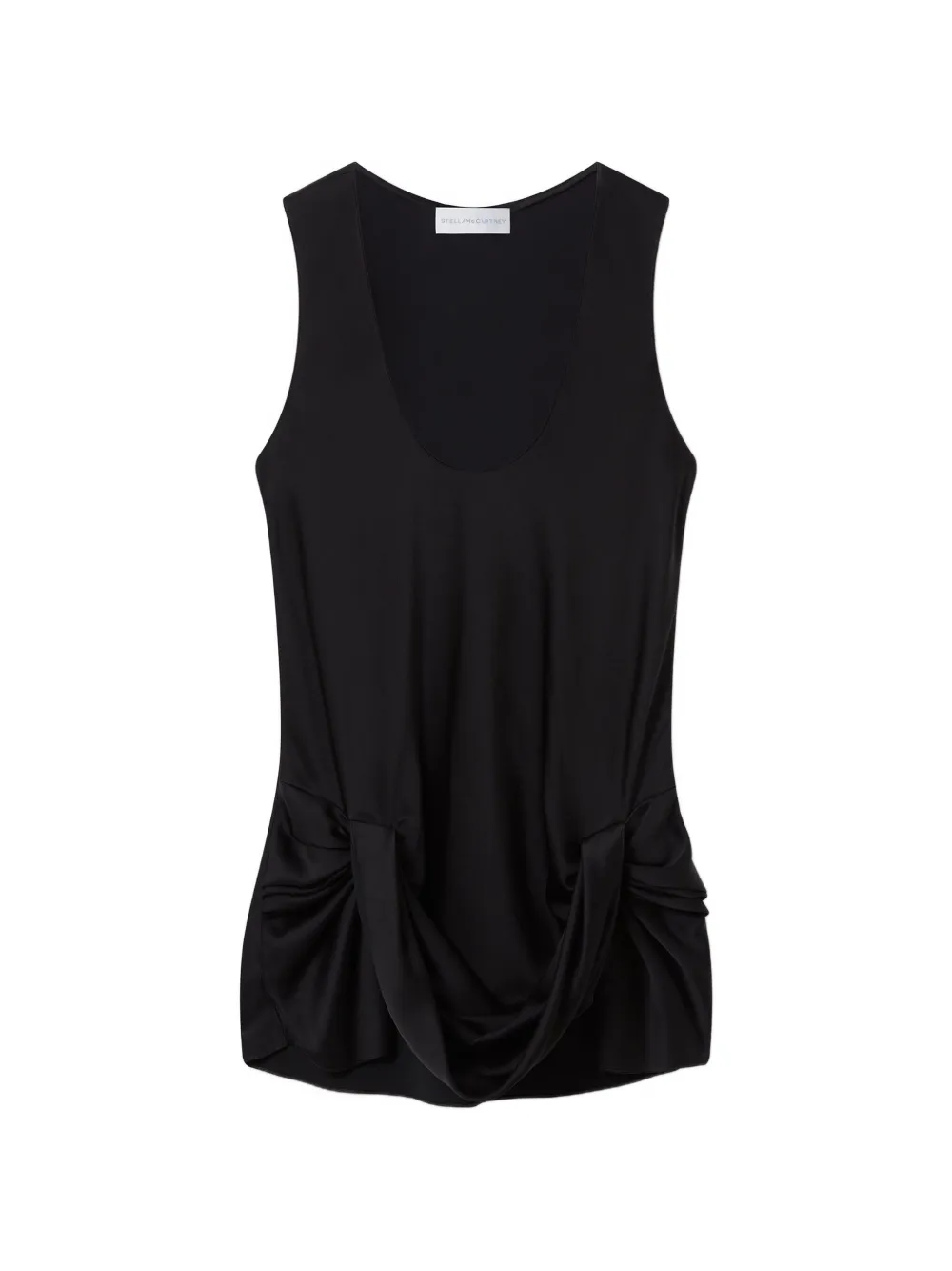 Stella McCartney Top con dettaglio a nodo - Nero
