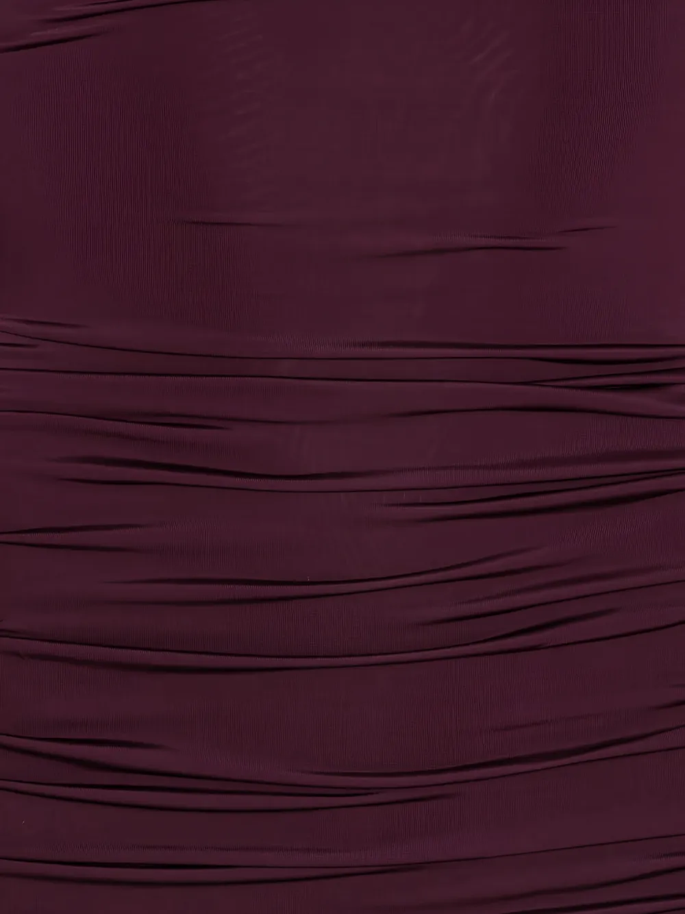 Stella McCartney Gedrapeerde midi-jurk Rood