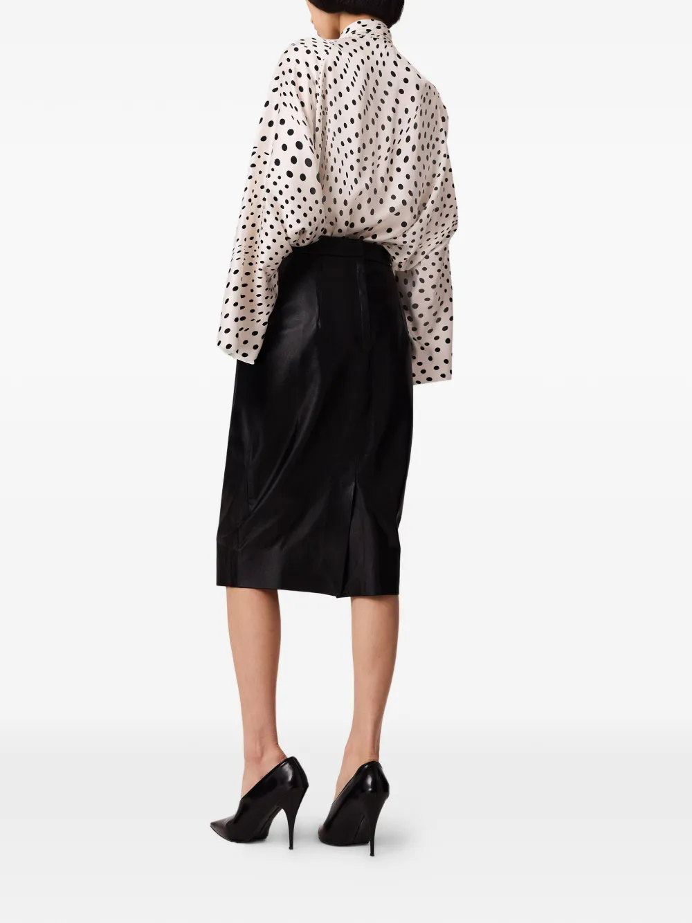Stella McCartney Blouse met stippen Wit