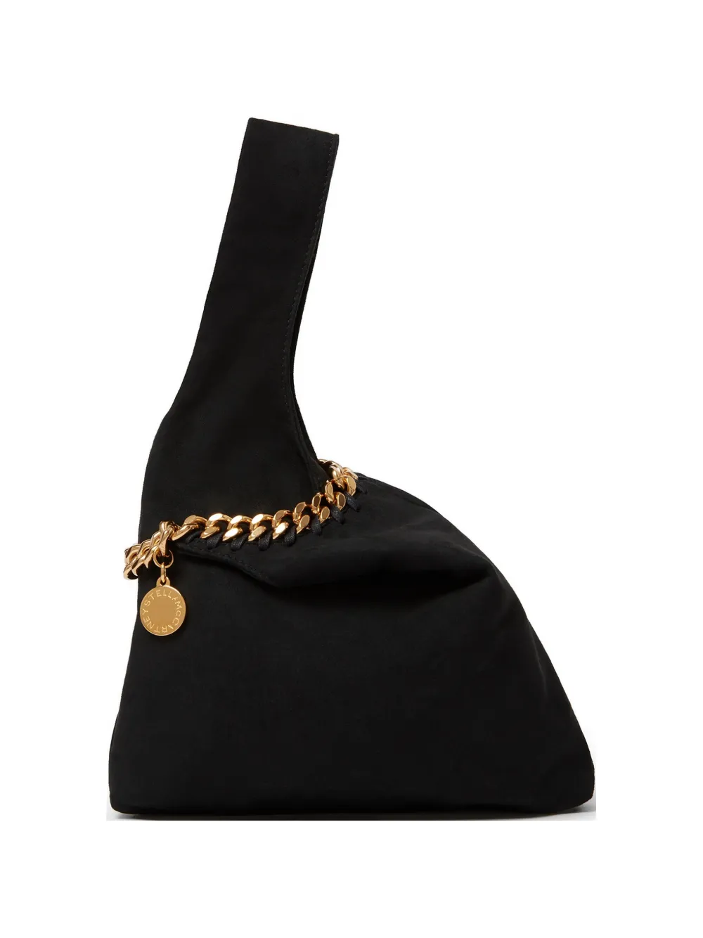 Stella McCartney Clutch Frayme con catena - Nero