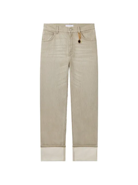 Stella McCartney jeans con parche del logo