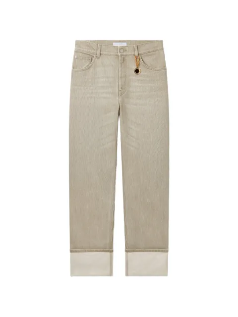 Stella McCartney straight turn-up jeans