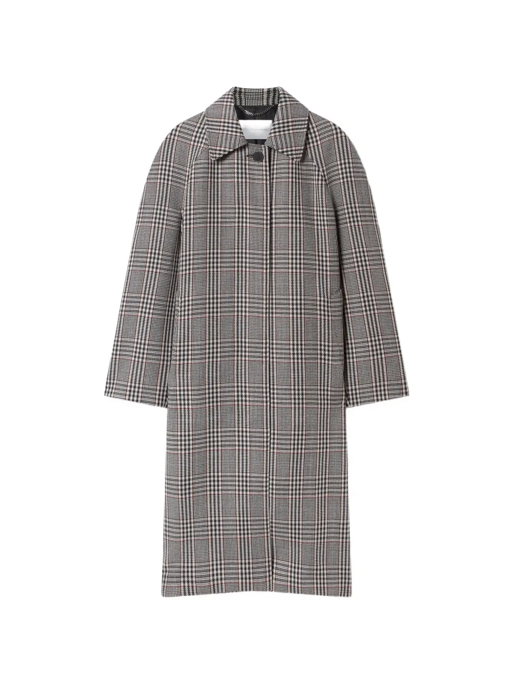 Stella McCartney Mantel mit Prince-of-Wales-Karomuster - Grau