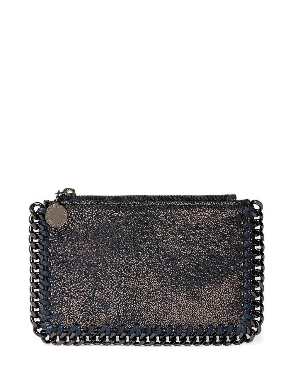 Stella McCartney Falabella chain-trim wallet - Blu